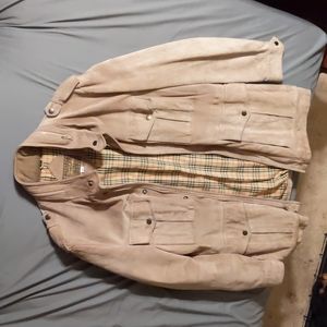 Vintage suede leather jacket